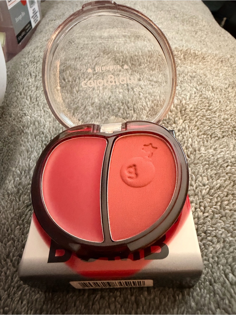 Colorgram tintin dory duo blusher in Red Heart